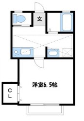 フェリス中町の物件間取画像